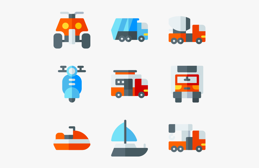 Transport - Logistic Icon Vector Png, Transparent Clipart