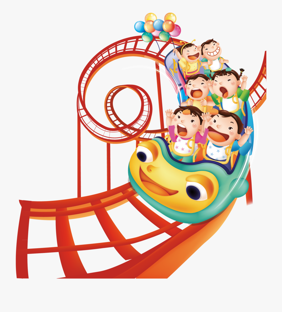 Clip Art Cartoon Roller Coaster Pictures - Roller Coaster Cartoon Png ...