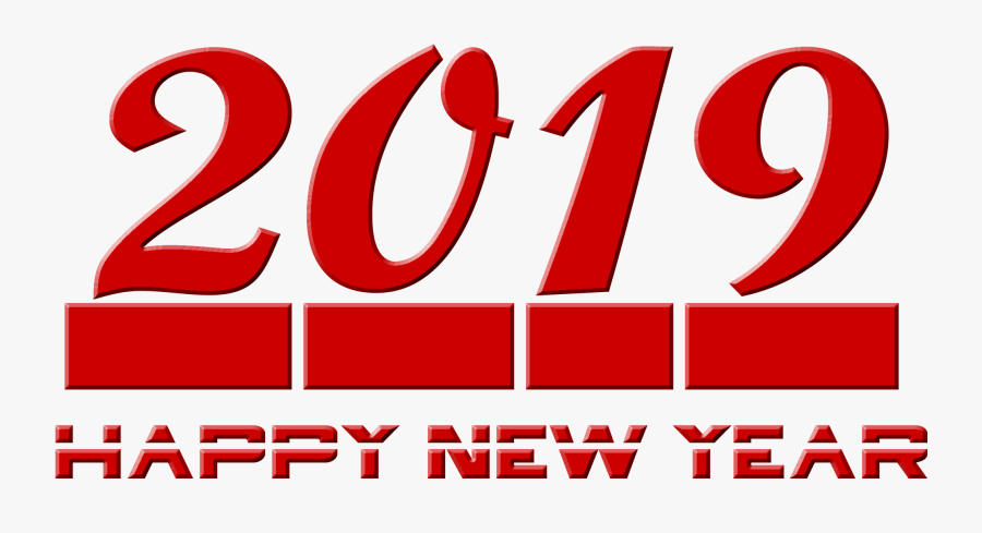 2019 Happy New Year Transparent Png - Graphic Design, Transparent Clipart