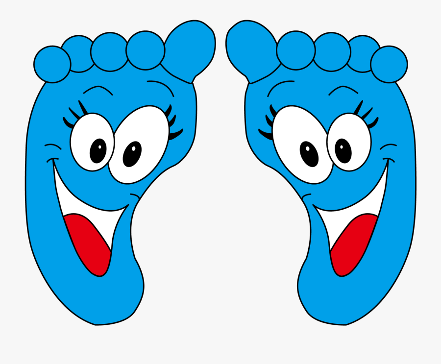 Clip Art Animation Foot Cute Transprent - Feet Animation, Transparent Clipart