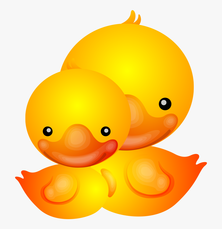 Clip Art Big Rubber Duck - Cartoon, Transparent Clipart