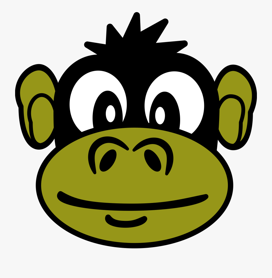 Monkey - Clip Art Silhouette Vector Monkey Vector, Transparent Clipart