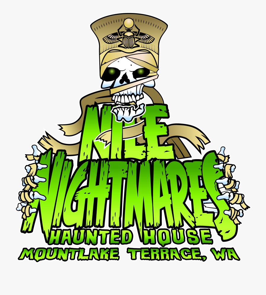 Nile Nightmares Haunted House In Mountlake Terrace, - Illustration, Transparent Clipart