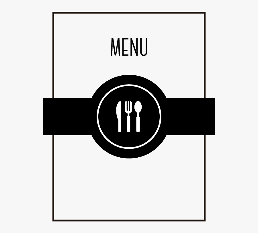Cafe, Menu, Restaurant, Square, Area Png Image With - Menu Icon Vector Restaurant, Transparent Clipart