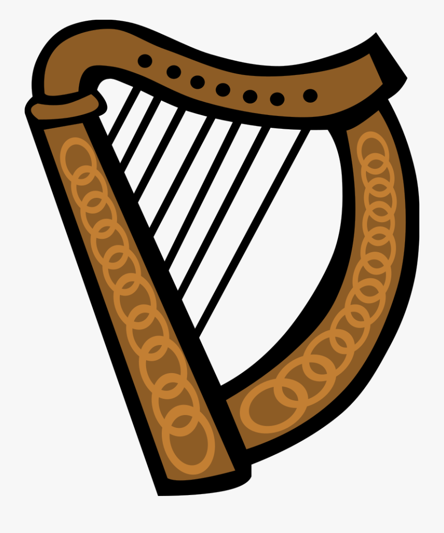 Clip Art Irish Harp Clipart - Celtic Harp Png, Transparent Clipart