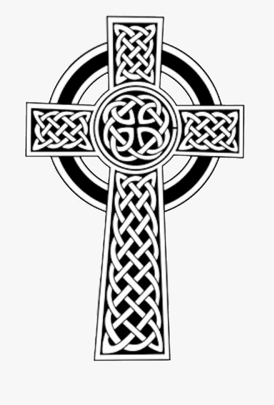 Irish Cross, Transparent Clipart