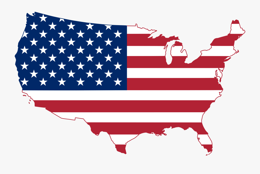 United States Clipart Social Study - America Red White And Blue, Transparent Clipart