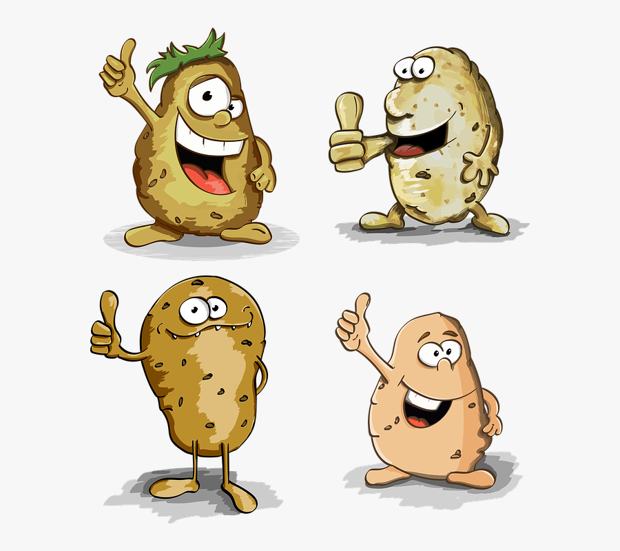Laughing Potato, Transparent Clipart
