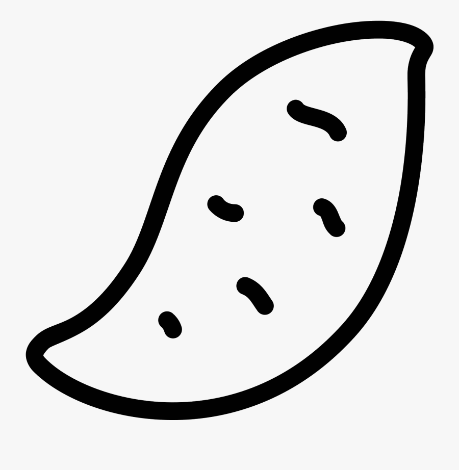 Sweet Potato Icon - Potato, Transparent Clipart
