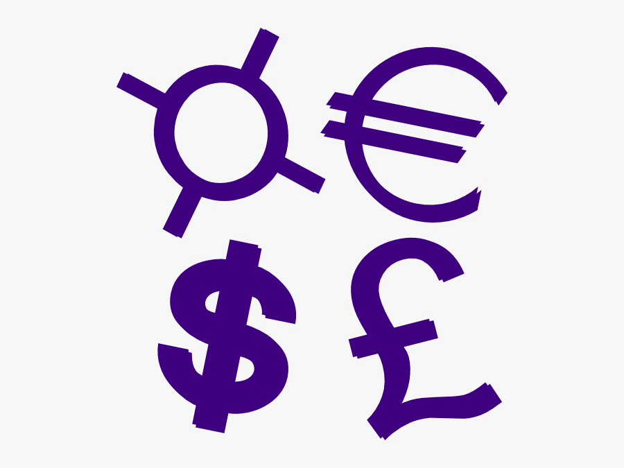 Currency Symbols, Transparent Clipart