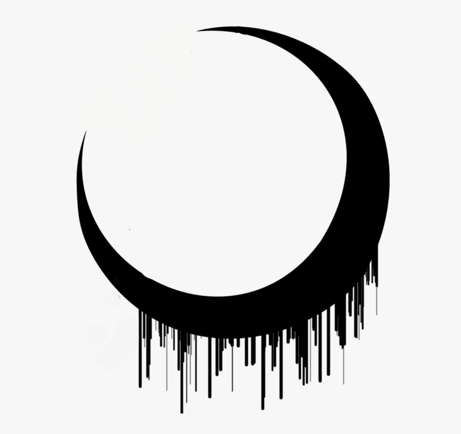 Clip Art Vector Graphics Moon Image Lunar Eclipse - Black And White Silhouette Moon, Transparent Clipart