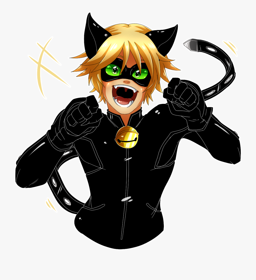 Chat Noir Miraculous Ladybug Know Your Meme - Png Miraculous Ladybug Cat Noir, Transparent Clipart