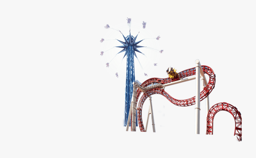 Theme Park Ride Png, Transparent Clipart