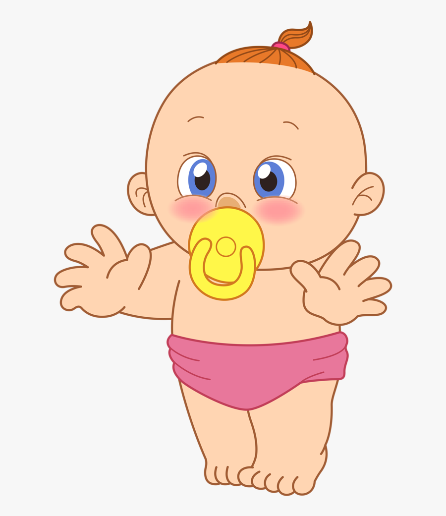 Crying Clipart Baby Shower Baby - Baby With Pampers Cartoon , Free ...