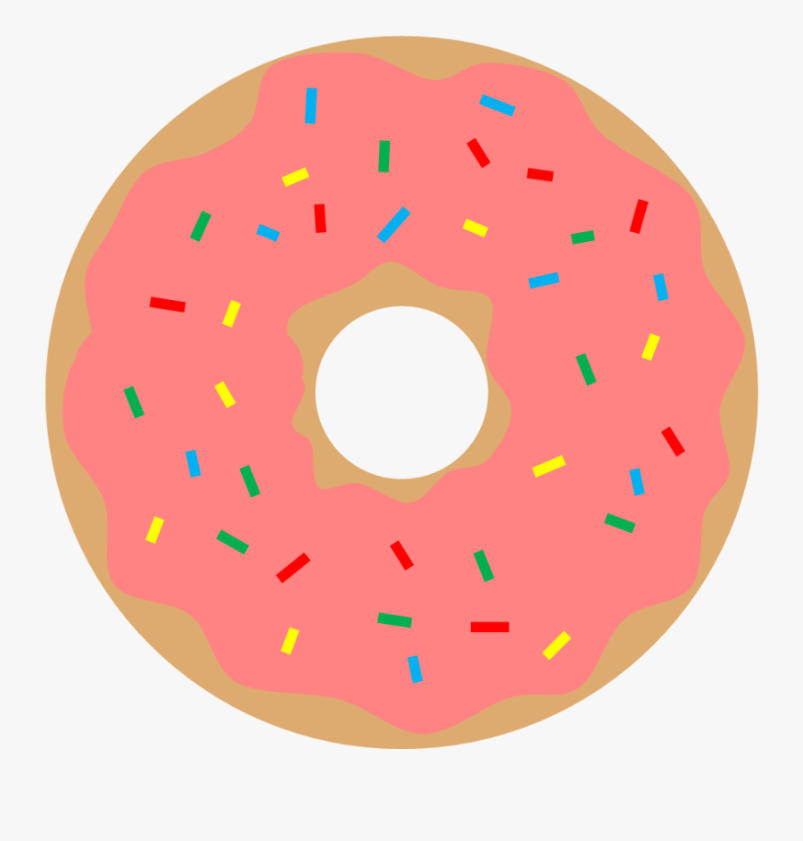 Doughnut,baked Art,graphics,cuisine - Donut Clipart Png, Transparent Clipart