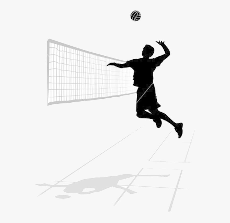 Volleyball Spiking Roundnet Clip Art - Spike In Volleyball, Transparent Clipart