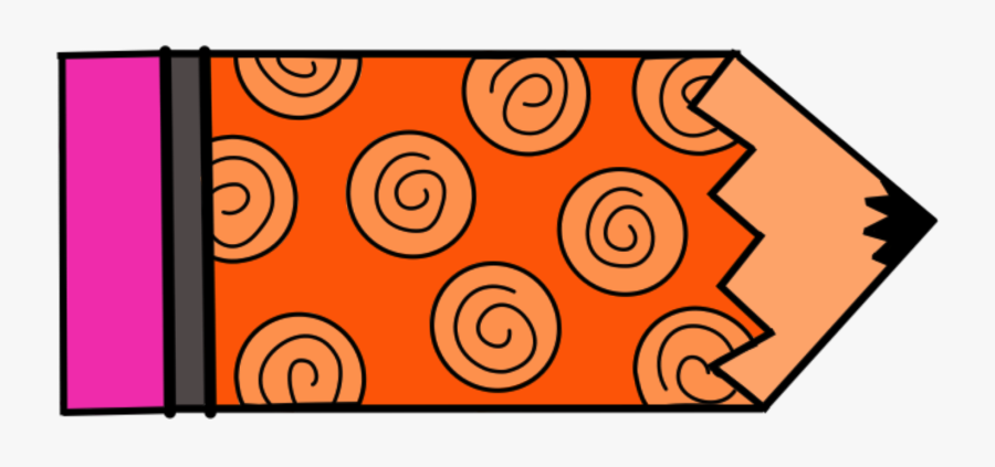 Spiral Dot Orange Pocket Scrapbooking, Spiral, Teacher - Spiral Dot Pencil Clipart, Transparent Clipart