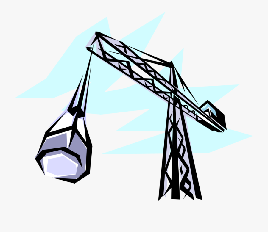 Image Library Download Image Illustration Of Construction - Clip Art Crane Construction, Transparent Clipart