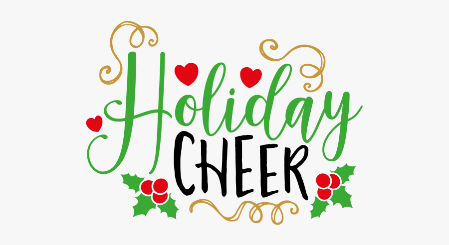 Holiday Cheer, Transparent Clipart