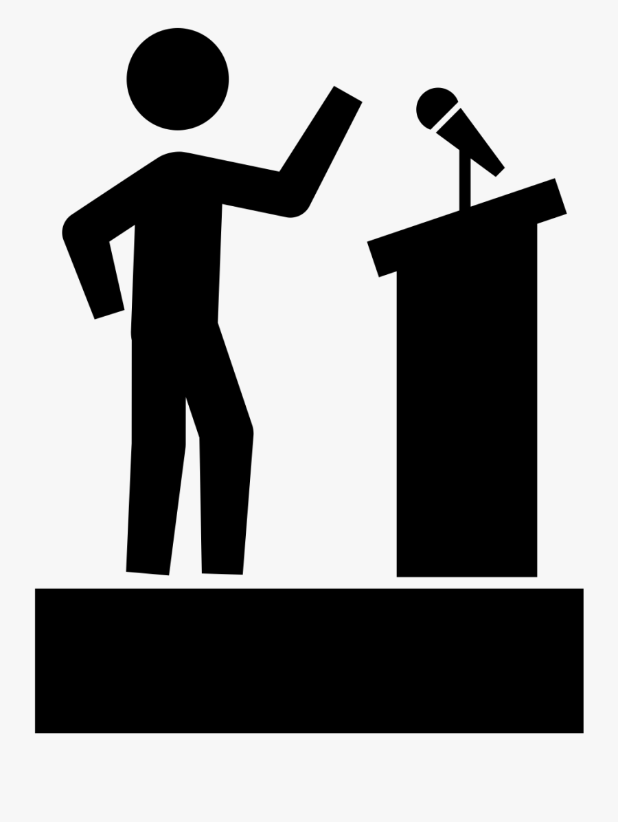 How To Become A Motivational Speaker - Political Party Icon Png, Transparent Clipart