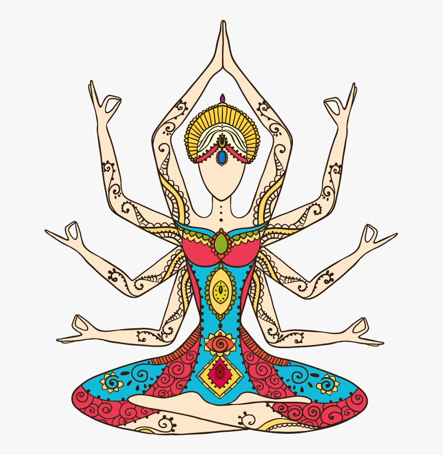 Chakras - Meditation Chakra Art, Transparent Clipart