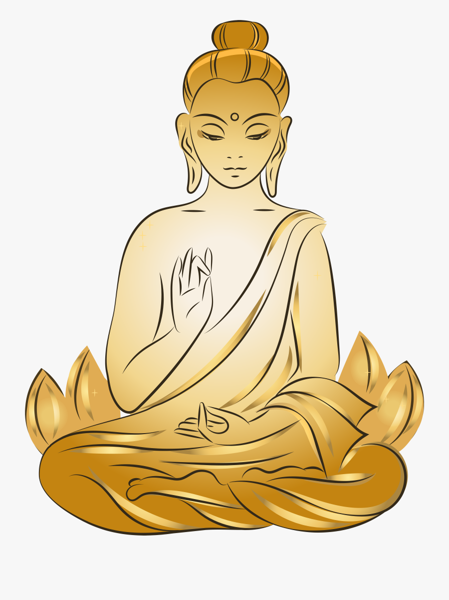 Statue Buddha Png Clip Art, Transparent Clipart