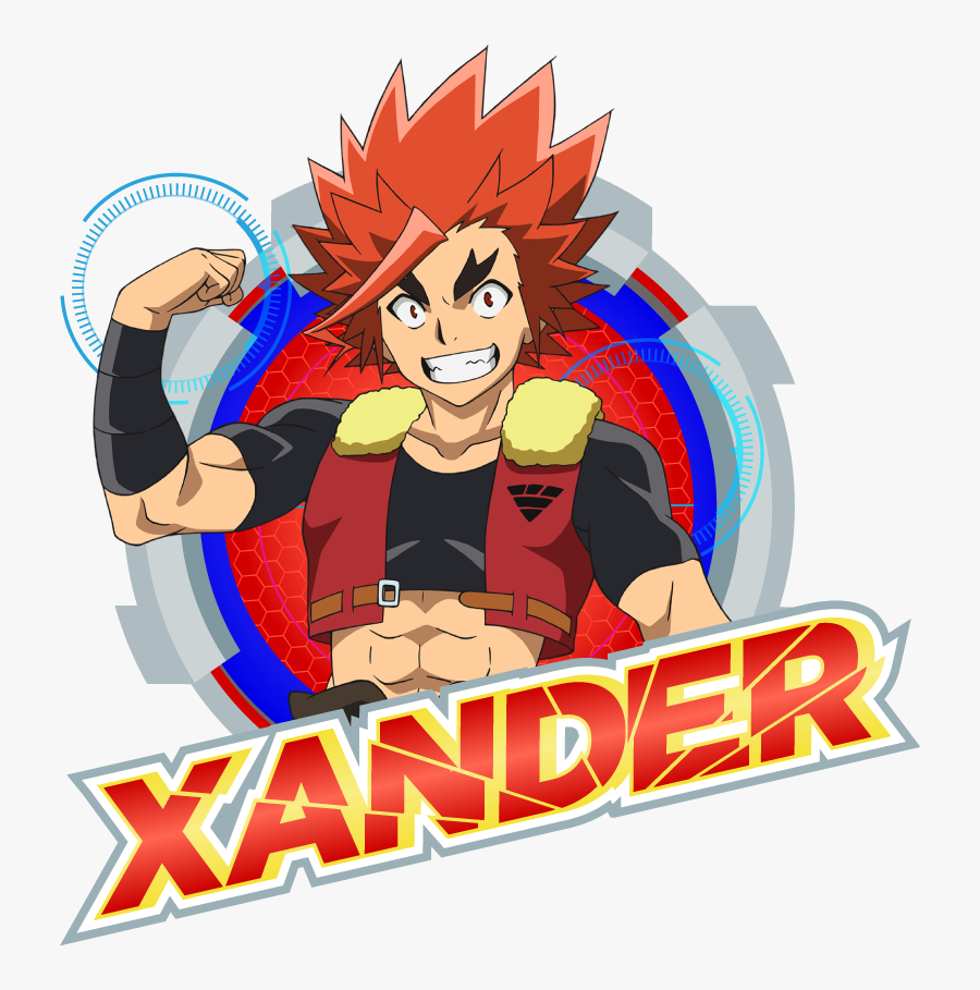 Beyblade Burst Xander - Beyblade Burst Character Name, Transparent Clipart