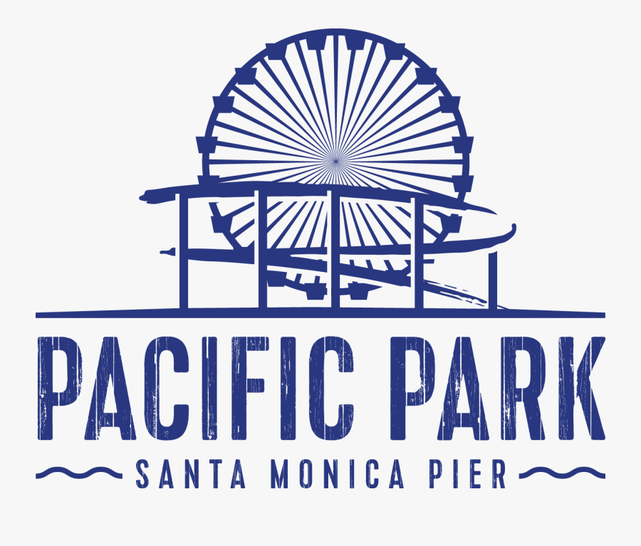 Pacific Park Santa Monica Logo, Transparent Clipart