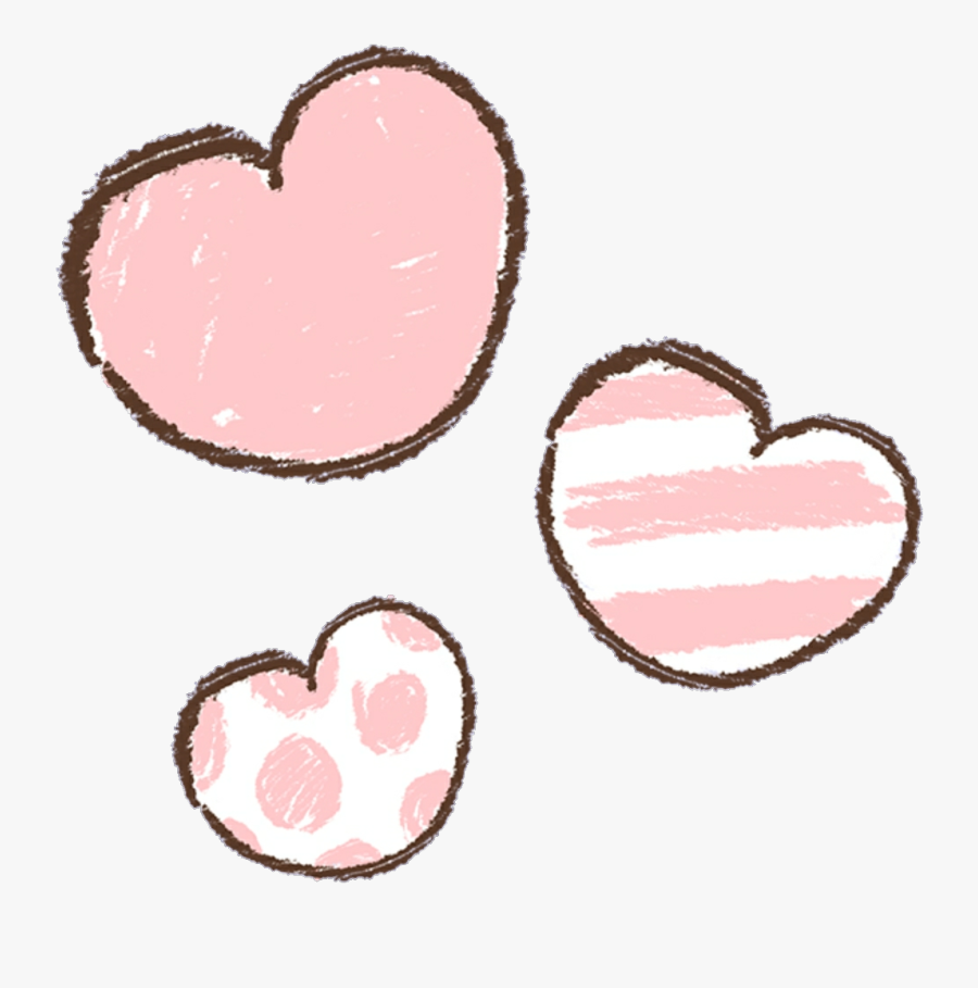 Kawaii Heart Png - Kawaii Cute Heart Transparent, Transparent Clipart
