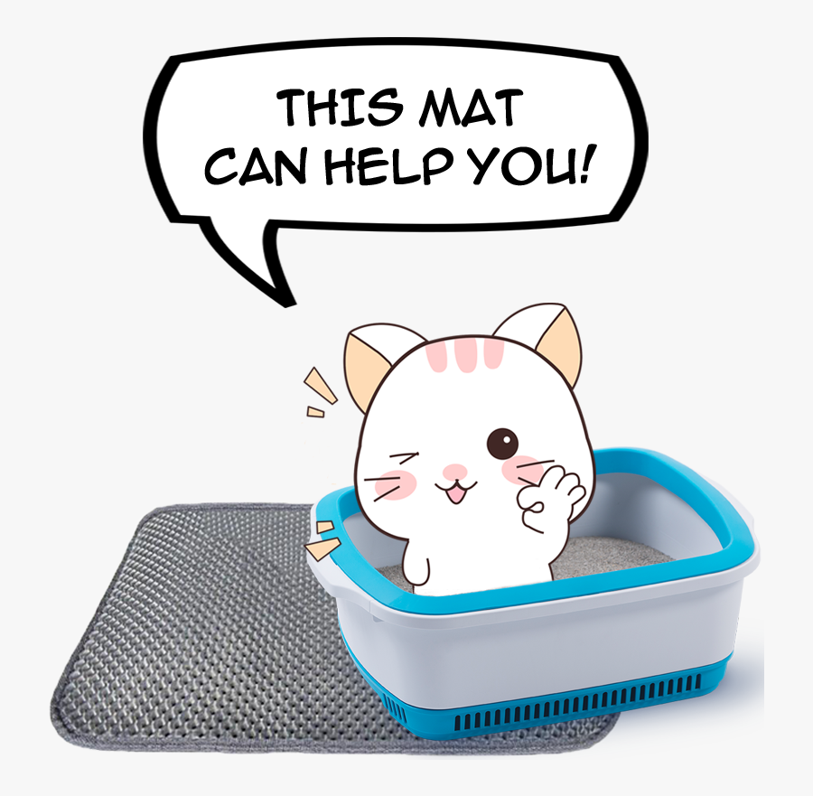 Transparent Kitty Litter Clipart - Cartoon, Transparent Clipart