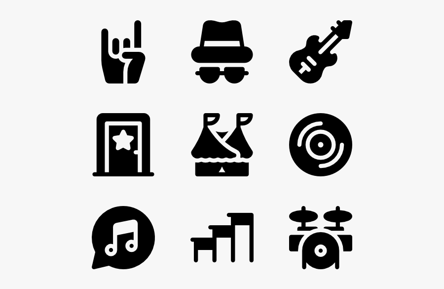 Concerts Musical Festivals - Video Camera Icon Png, Transparent Clipart