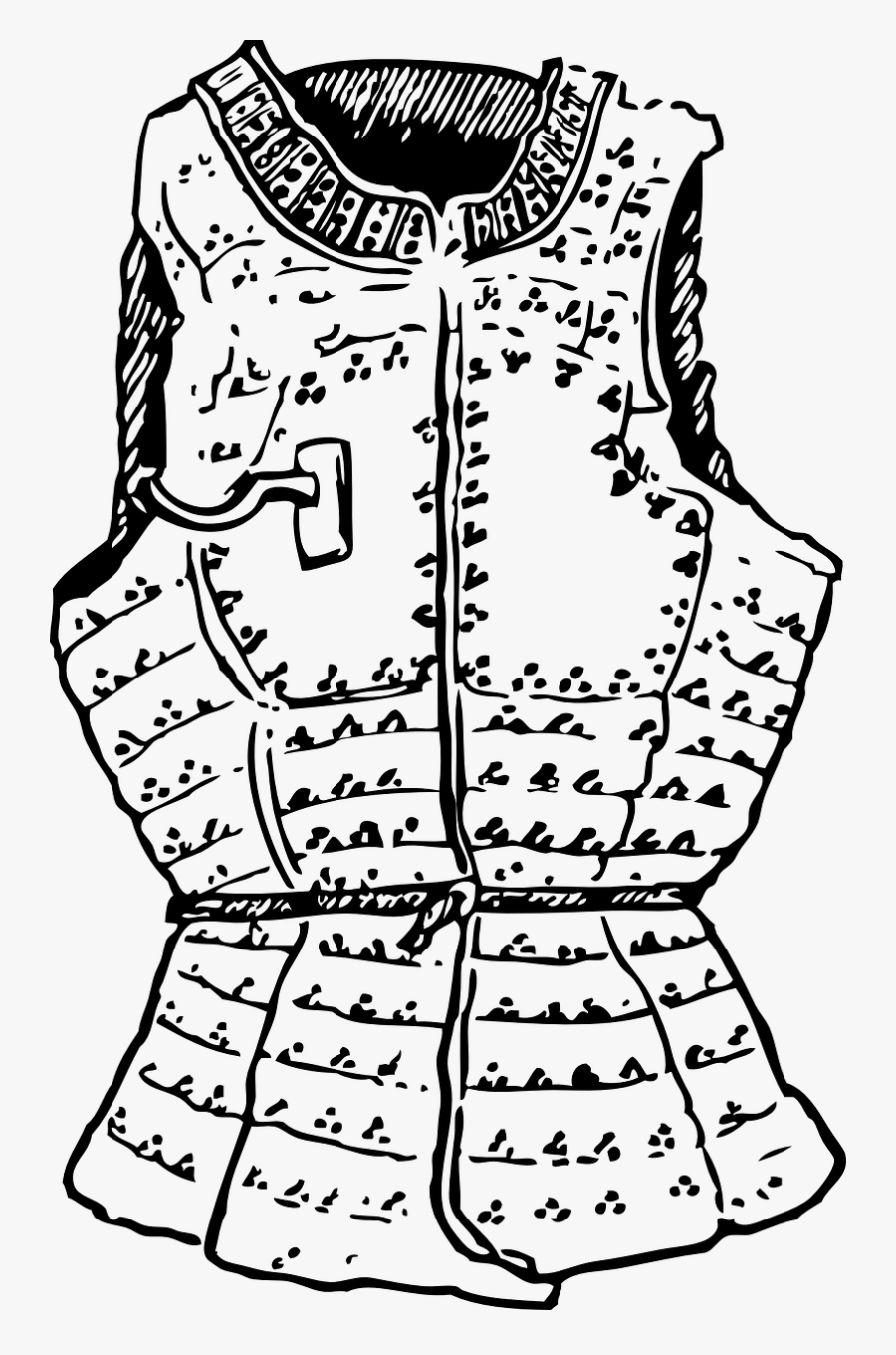 Armor Soldier Dress - Armor Clipart Black And White, Transparent Clipart