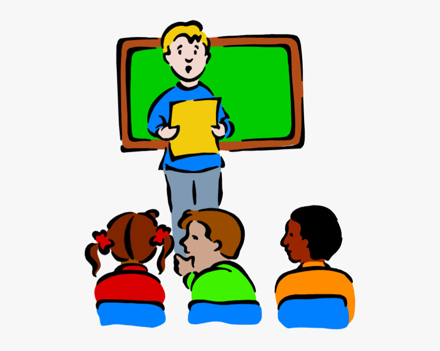 Collection Of Kids - Talking In Class Cartoon, Transparent Clipart