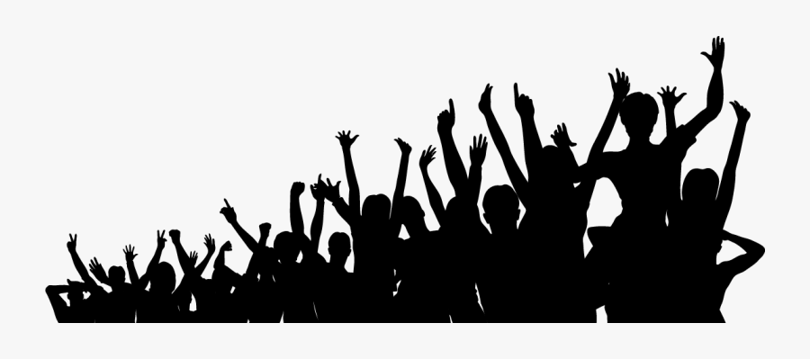 Transparent Cheering Crowd Clipart - Audience Png , Free Transparent
