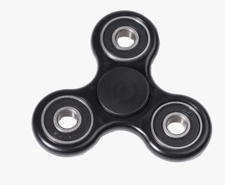 Black Fidget Spinner Png Clipart - Black Fidget Spinner Png, Transparent Clipart