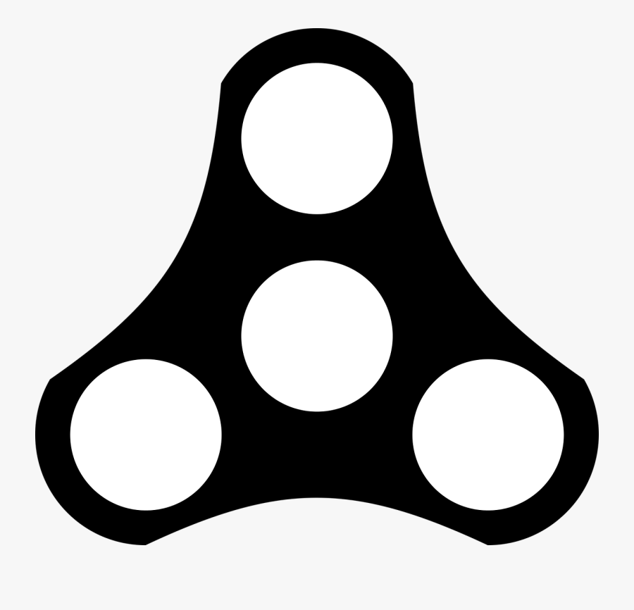 Fidget Spinner Vector Png, Transparent Clipart