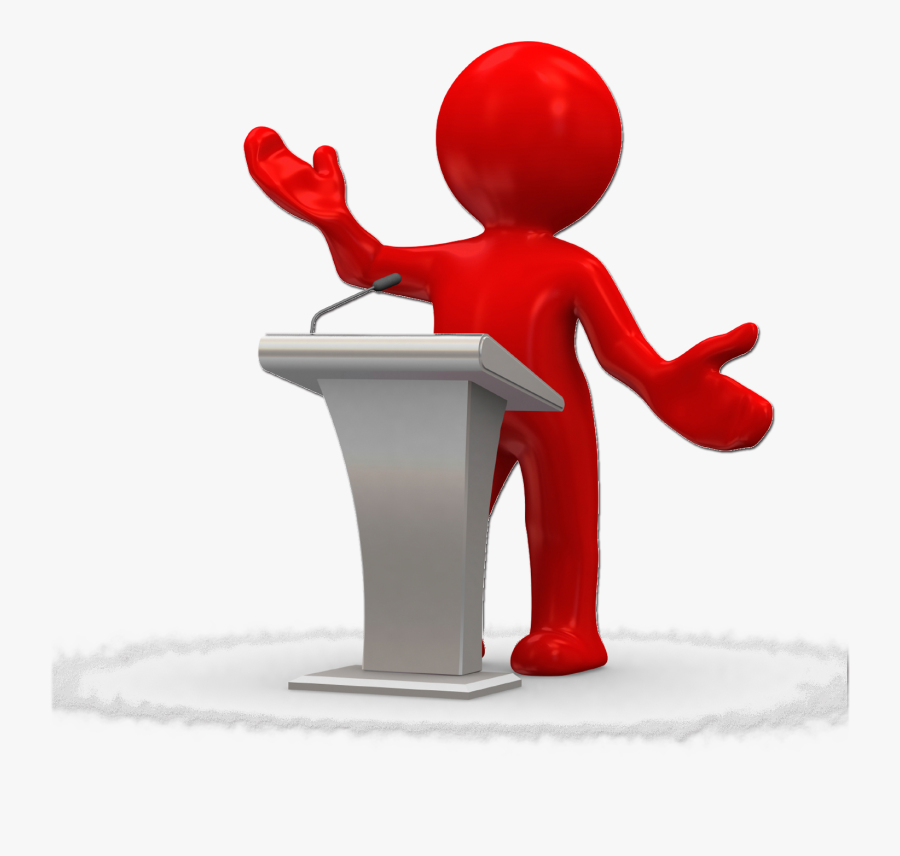 Clipart Transparent Public Speaking Audience Clipart - Public Speaking, Transparent Clipart