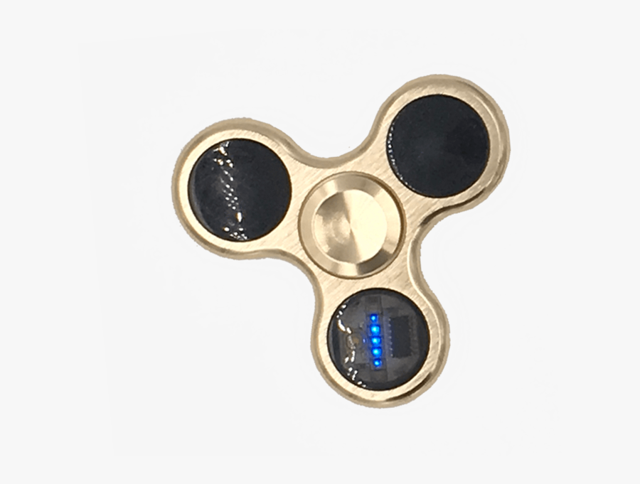 Transparent Fidget Spinner Clipart - Gold Fidget Spinner Png, Transparent Clipart