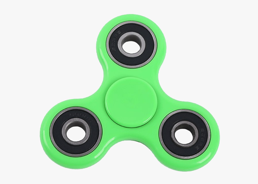 Fidget Spinner Png Download Image - Green Dark In Glow Fidget Spinner, Transparent Clipart