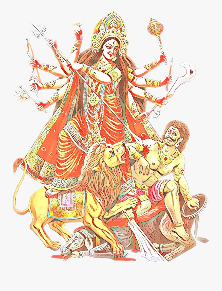 Durga Png, Transparent Clipart