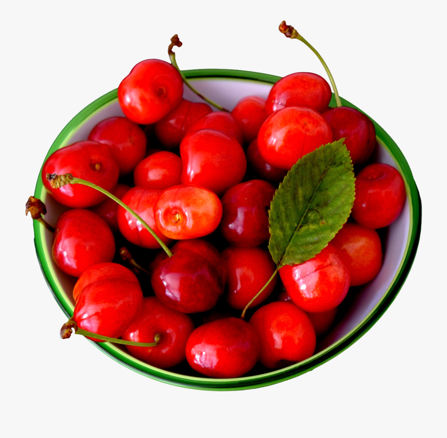 Clip Royalty Free Library Bowl Of Cherries Clipart - Cherry, Transparent Clipart