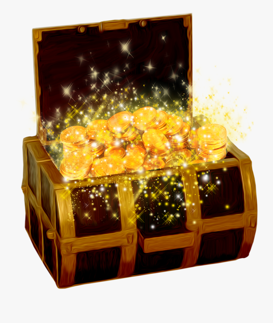 Pirate Rats Treasure Chest, Treasure Boxes, Pirate - Gold Treasure Chest Png, Transparent Clipart