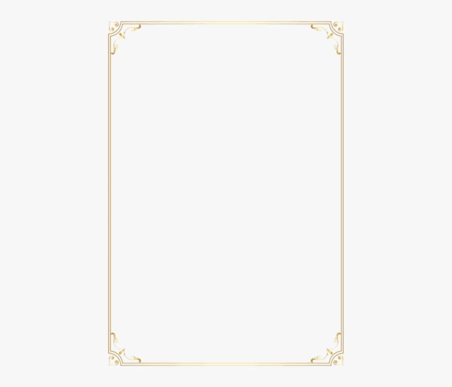 Gold Frame Png - Ivory, Transparent Clipart