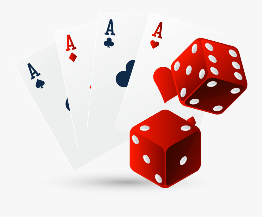 Dice Playing Card Game Ace - Ace Card, Transparent Clipart
