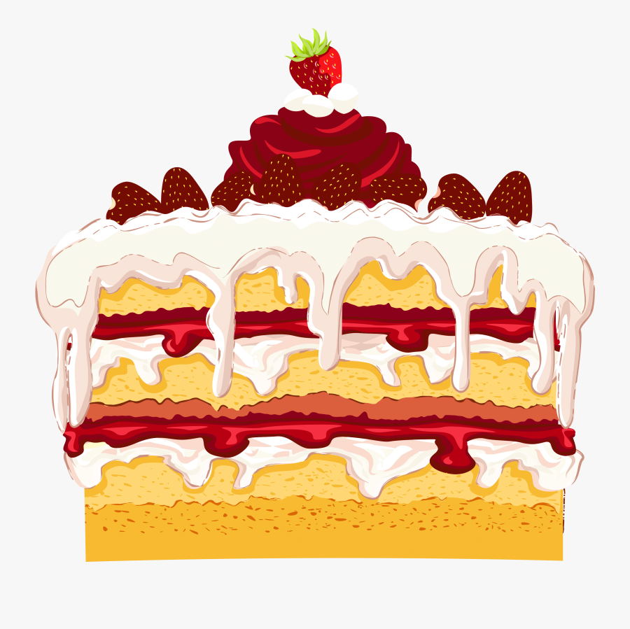 Chocolate Download Dessert Clip Art Free Clipart Of - Strawberry Shortcake Dessert Clipart, Transparent Clipart