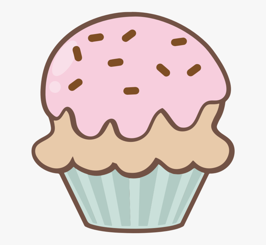 Cupcake, Dessert, Cake, Sweet, Pastry, Birthday, Sugar - Dessert Cute Png, Transparent Clipart