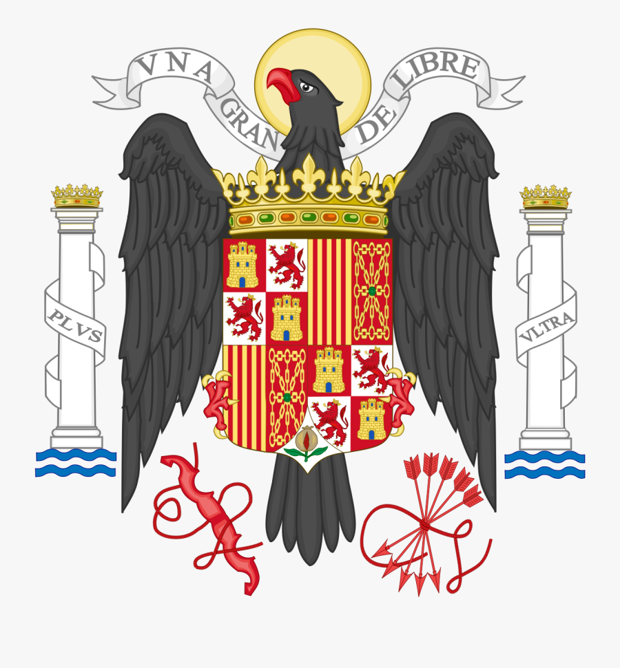 Spain During World War Ii - Spanish Coat Of Arms Franco, Transparent Clipart