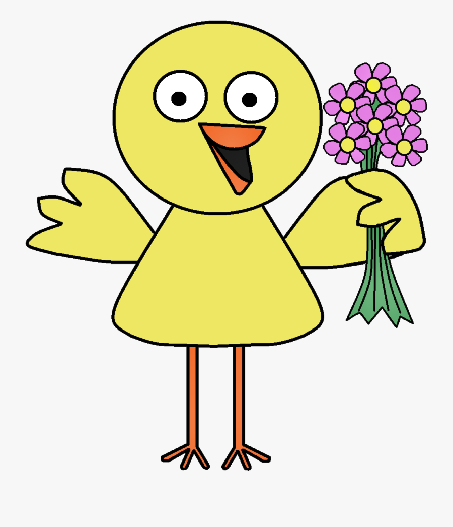 Transparent Spring Revival Clipart - Flowers And Birds In Spring Clip Art, Transparent Clipart