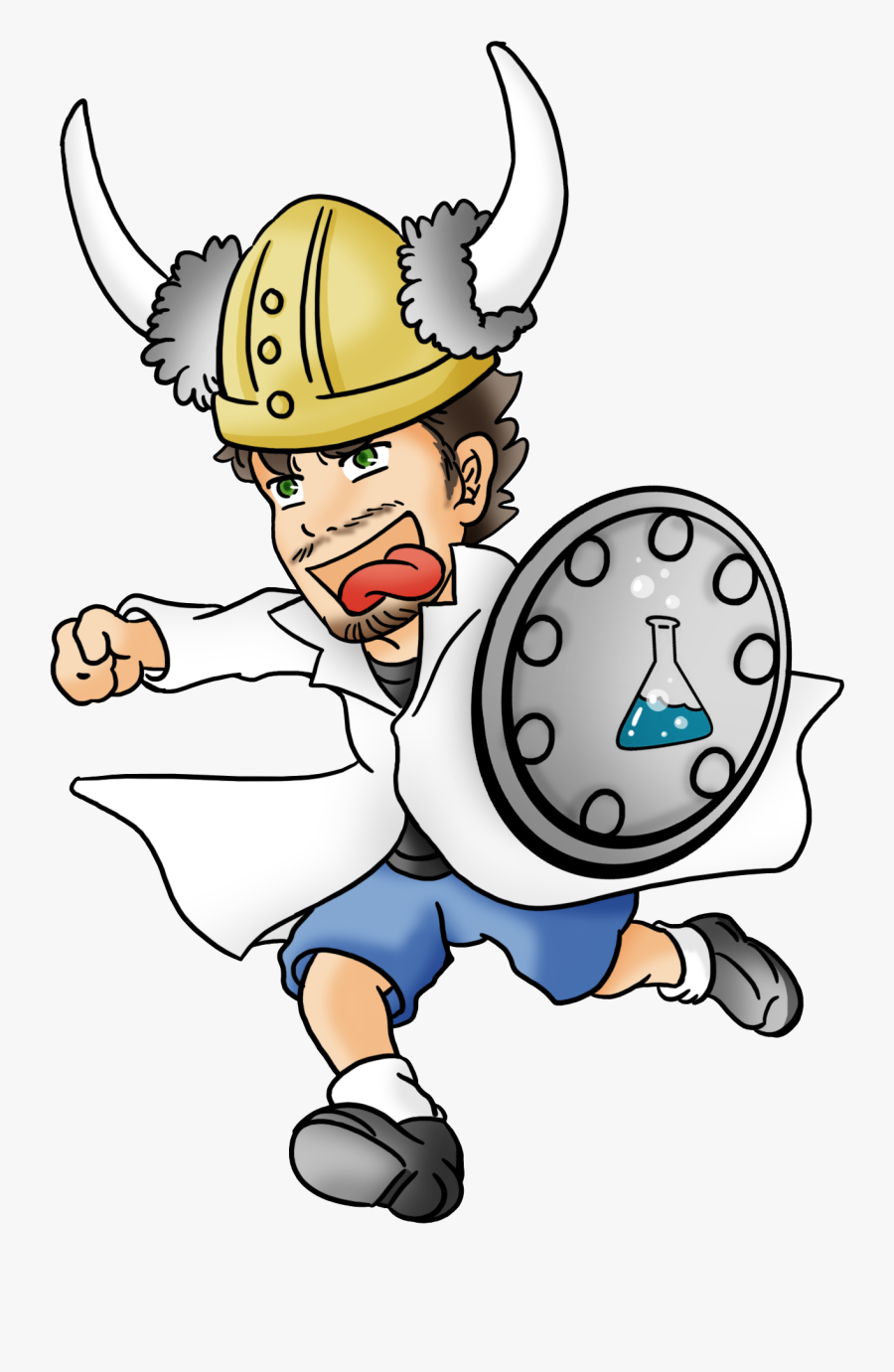 Public Speaker, And Mad Scientist In Training - Cartoon, Transparent Clipart