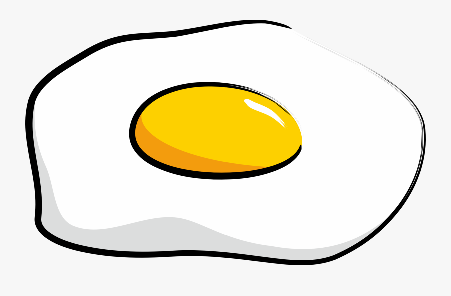 Area,yellow,circle - Sunny Side Up Egg Clipart, Transparent Clipart